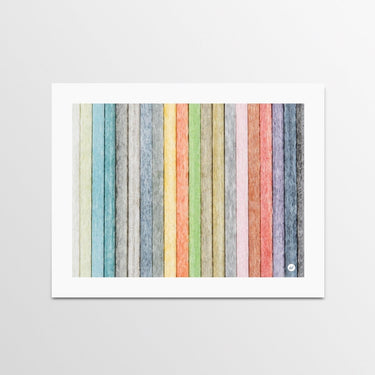 Fiberglass Print - Colorful Print - By Autotype
